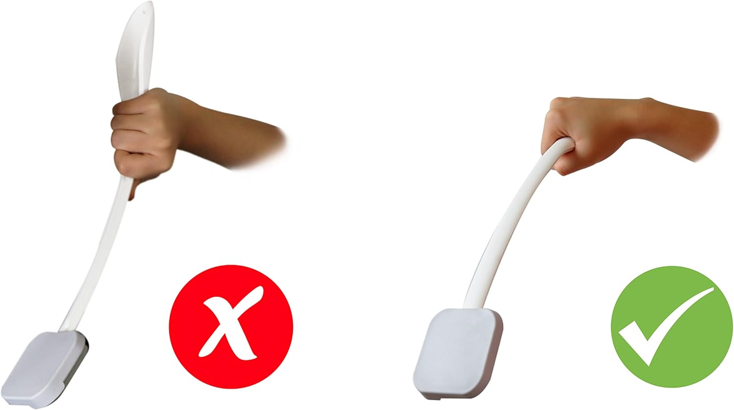 uso correcto aplicador crema espalda Aplicador de crema para la espalda