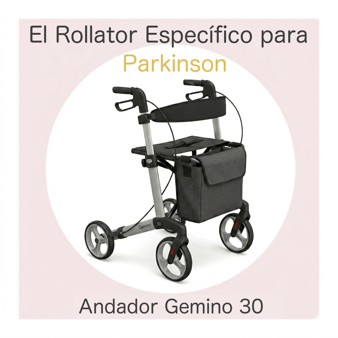 Andador Gemino 30: El Rollator Específico para Parkinson — Análisis Clínico [2026]