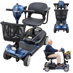 Scooter eléctrico desmontable de 4 ruedas OrtoPrime