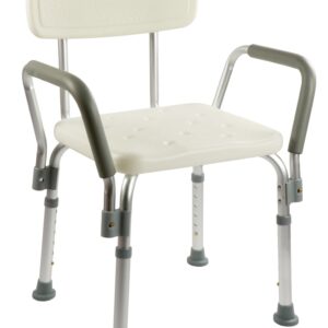 Silla de ducha OrtoPrime con respaldo y reposabrazos